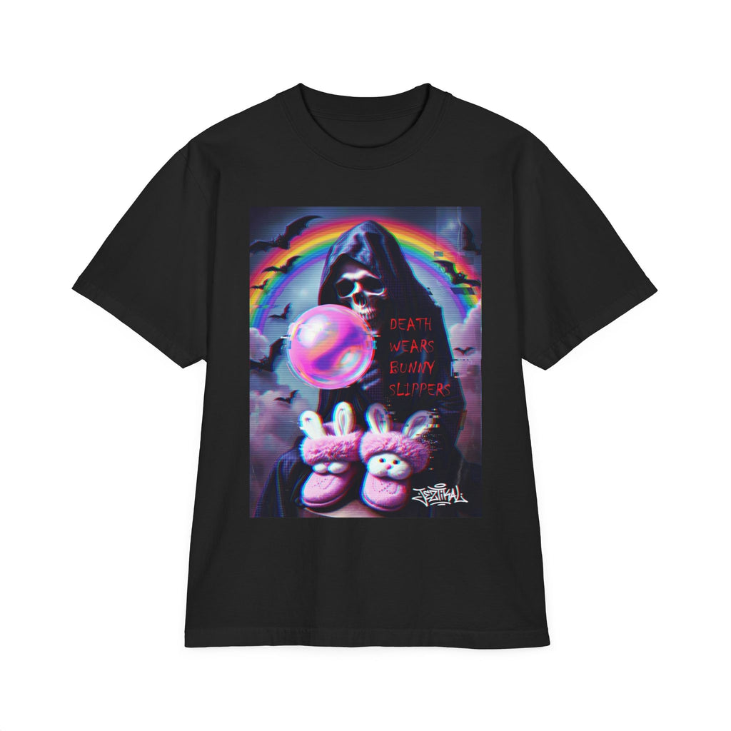 Grim Reaper Bubblegum T-Shirt – Death Is Just Another Adventure Graphic Tee