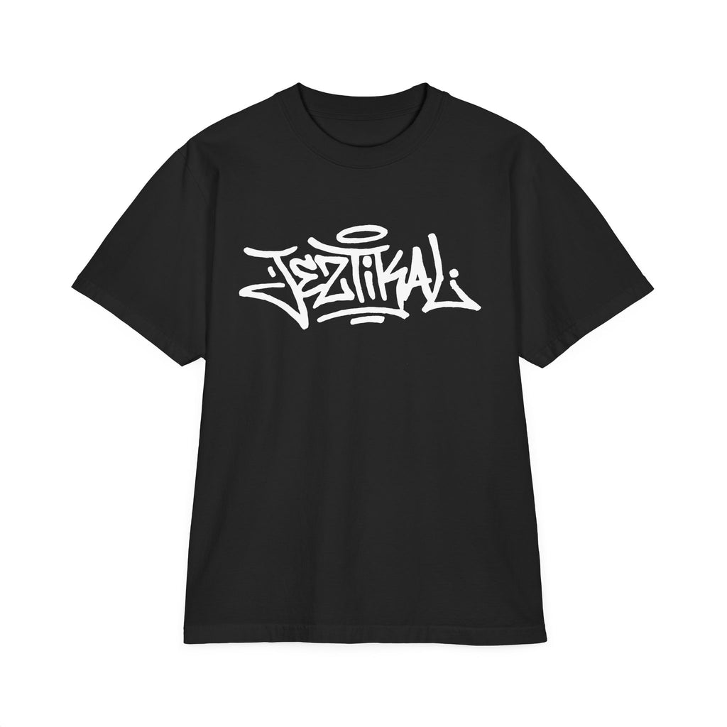 Graffiti Logo T-Shirt — Stylized 'Jeznikal' Streetwear Tee