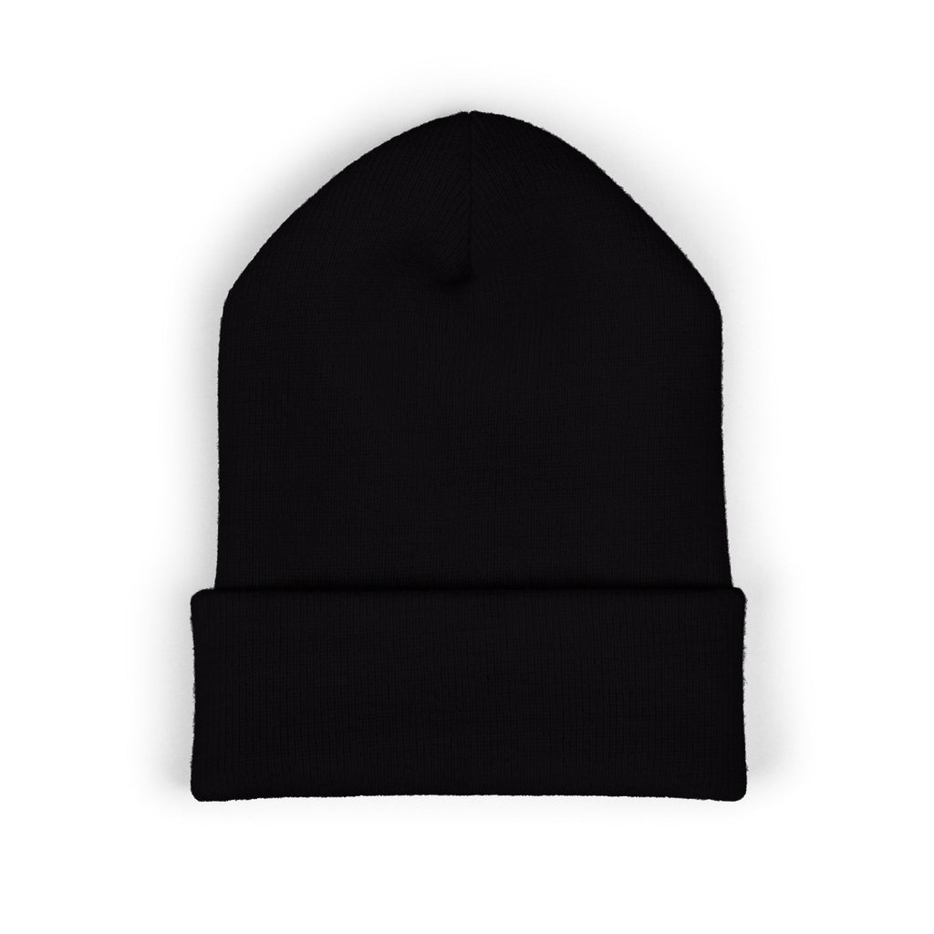 Embroidered Street Graffiti Cuffed Beanie