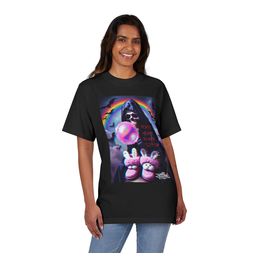 Grim Reaper Bubblegum T-Shirt – Death Is Just Another Adventure Graphic Tee